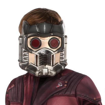 Star-Lord Deluxe Marvel Kids Costume with Mask for role-playing and imaginative play at home.