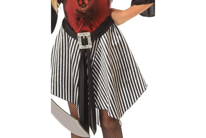 Crimson Pirate Costume Child perfect for imaginative play and Halloween dress-up ages 3-10.