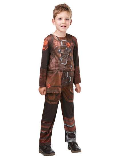 Hiccup costume for kids inspired by How to Train Your Dragon, perfect for dress-up play.