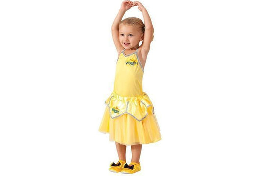 Emma Wiggle Ballerina Top for girls with vibrant design, ideal for dress-up play at home.