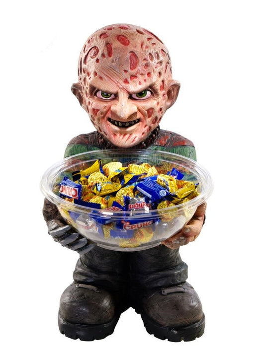 Freddy Krueger Halloween Candy Bowl Holder | Official movie prop for spooky, fun trick-or-treating.