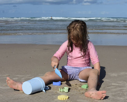 Eco-Friendly Silicone Sand Set in Blue