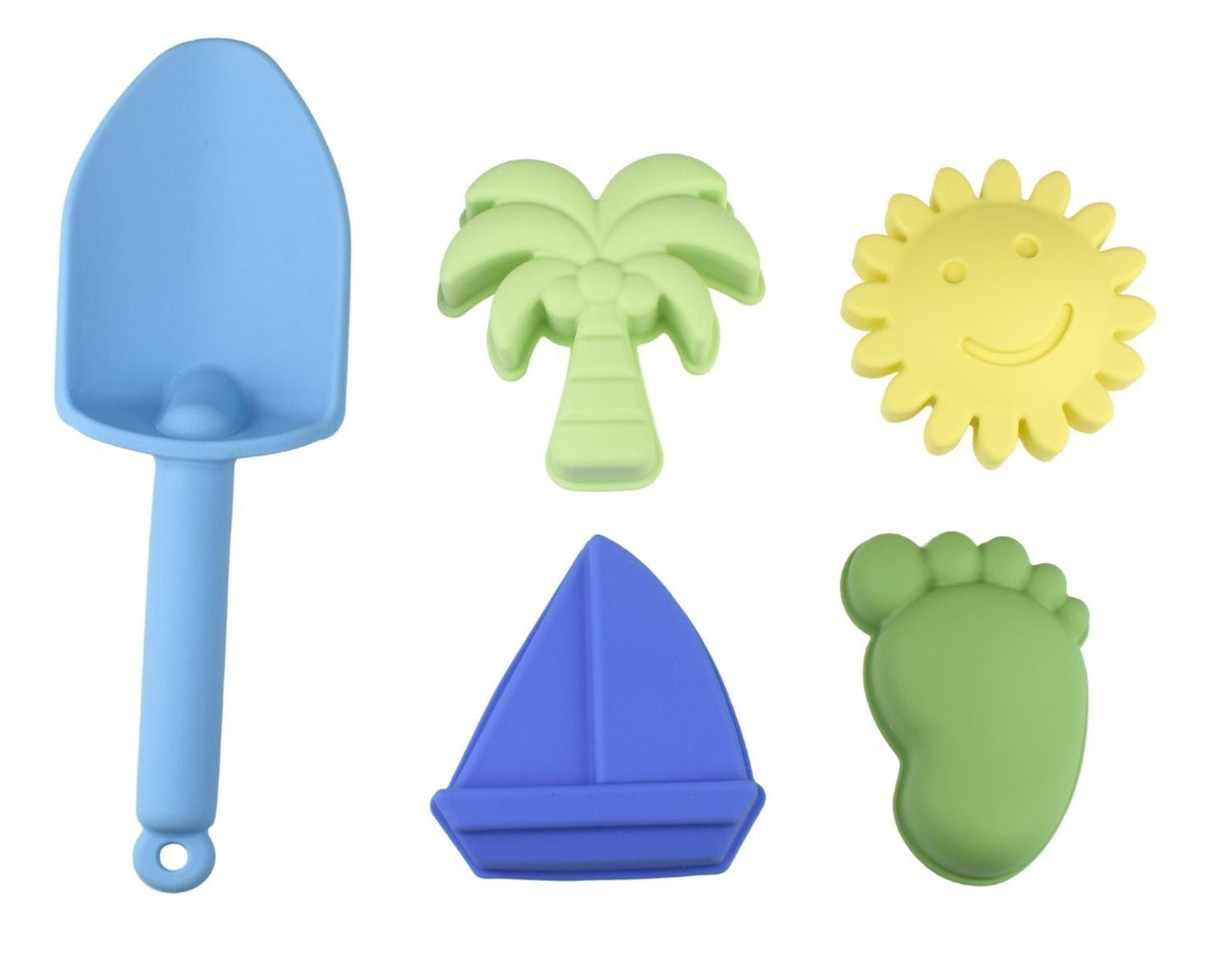 Ocean Blue Silicone Beach Toys