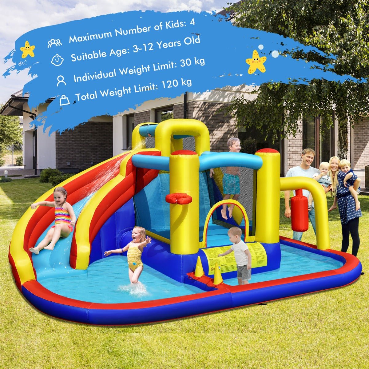 Splash Inflatables Buy Slide & Splash Inflatables | Kids Mega Mart Australia
