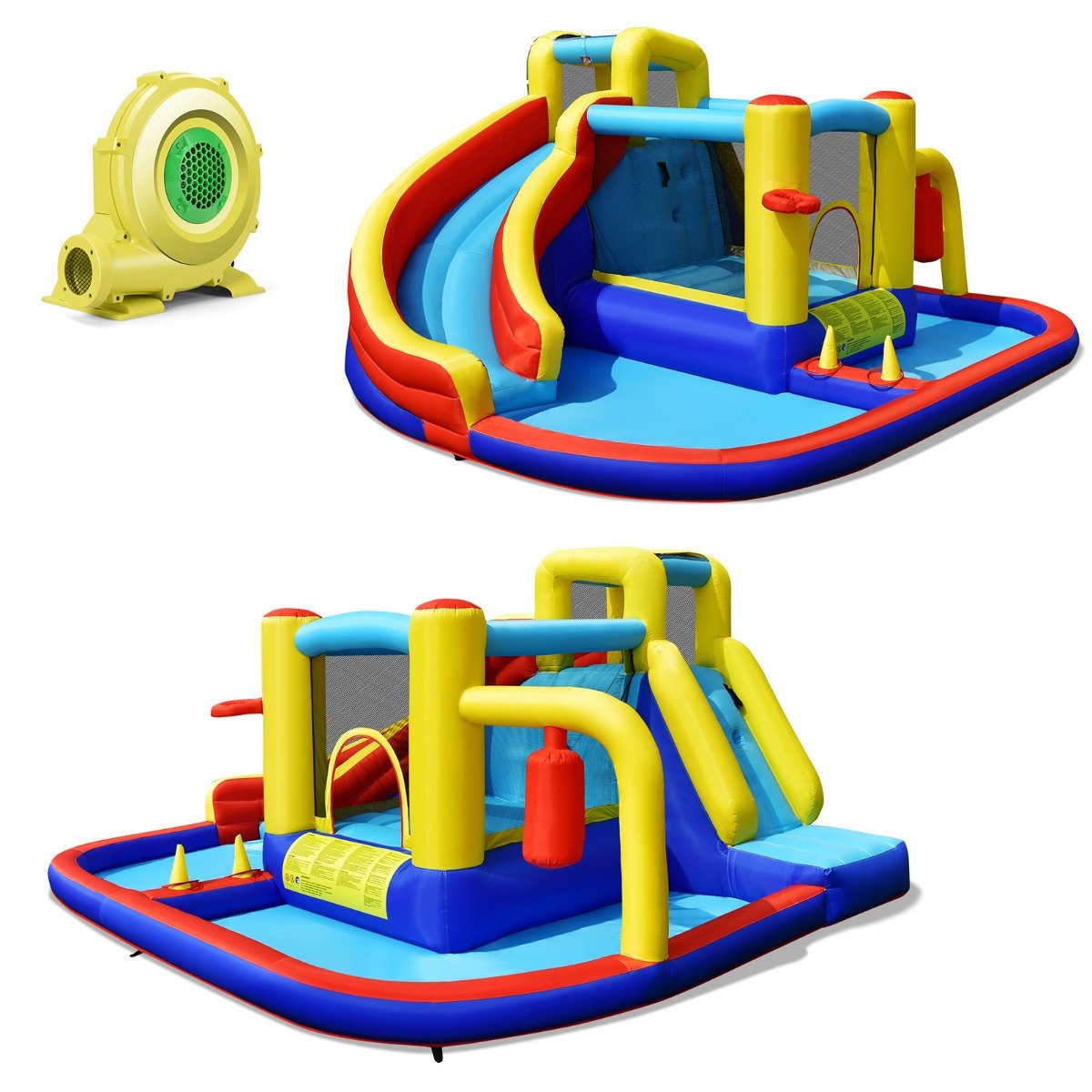 Inflatable Bounce Castle and Water Slide: The Fun Starts Here
