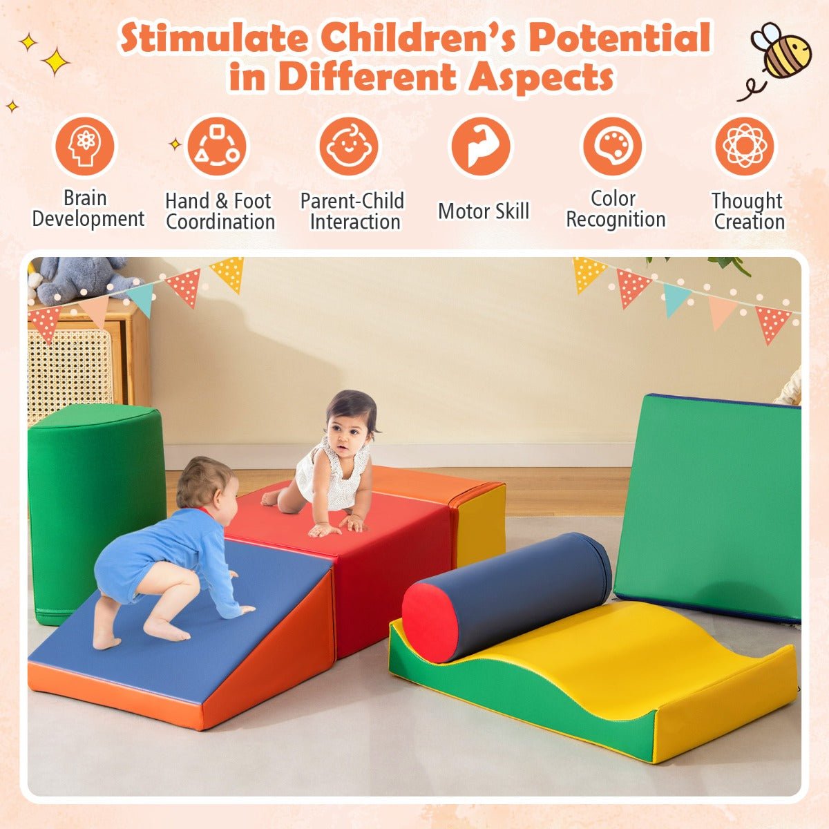 Climb, Crawl, and Play with Our Activity Play Set