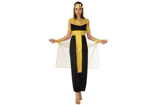 Deluxe Cleopatra dress set, perfect for dressing up as an Egyptian queen at home.