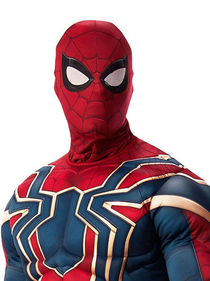 Marvel Iron Spider Deluxe Costume for Adults - Perfect for kids superhero dress-up playtime.