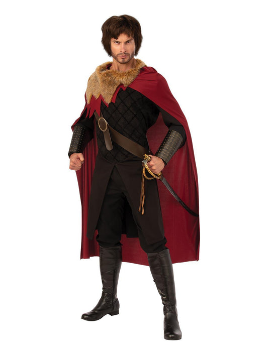Royal Medieval King costume for adults, perfect for kids dress-up play at home.