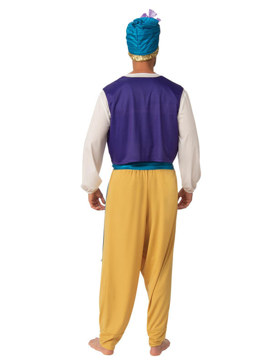 Arabian Prince Sultan costume for adults, ideal for kids dress-up play at home.