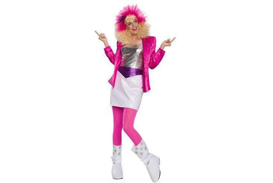 Barbie Rocker Adult Costume | Official Mattel-licensed outfit for kids dress-up play at home.