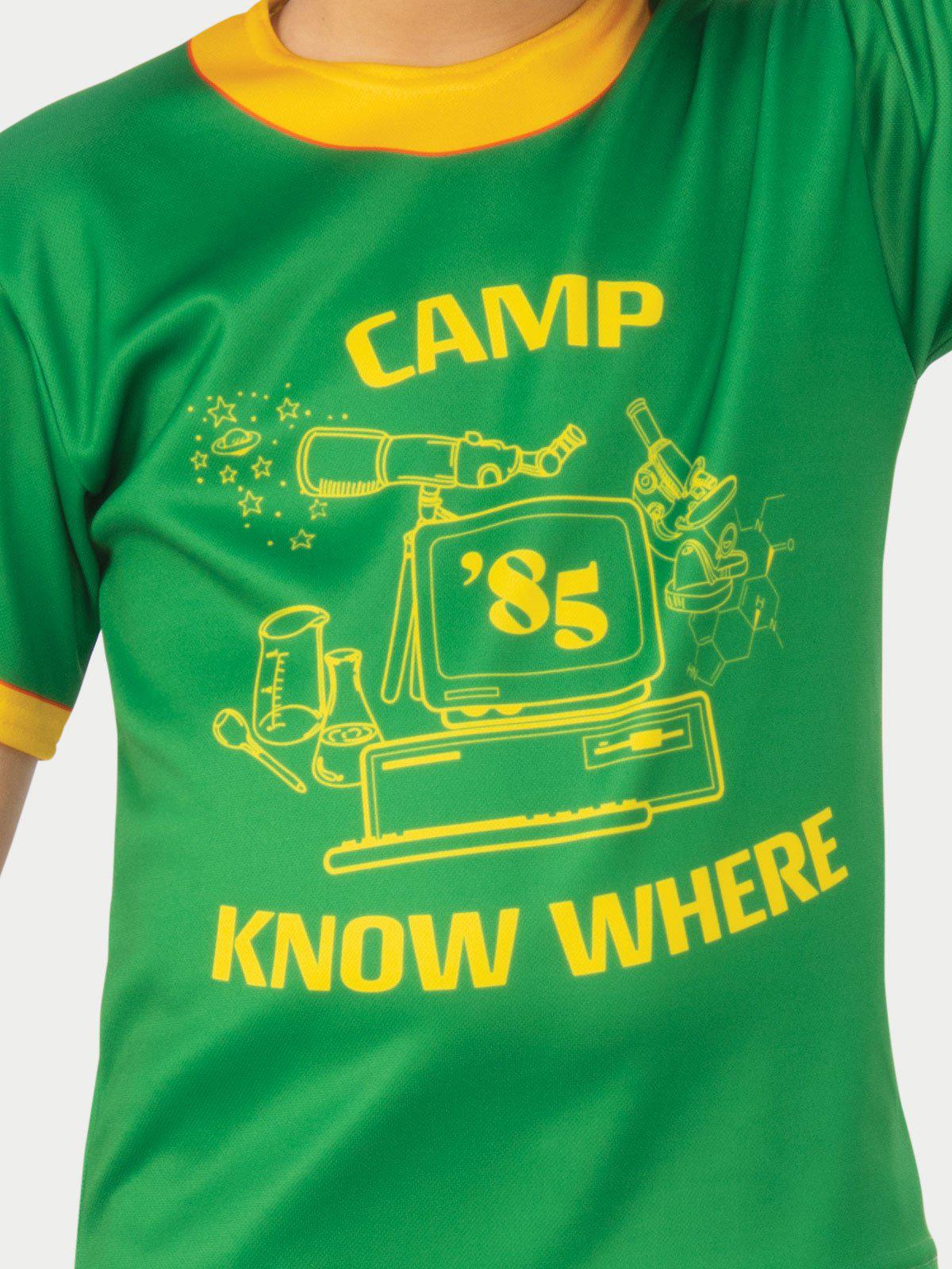 Stranger Things Camp Know Where Kids Graphic T-Shirt for adventurous young fans