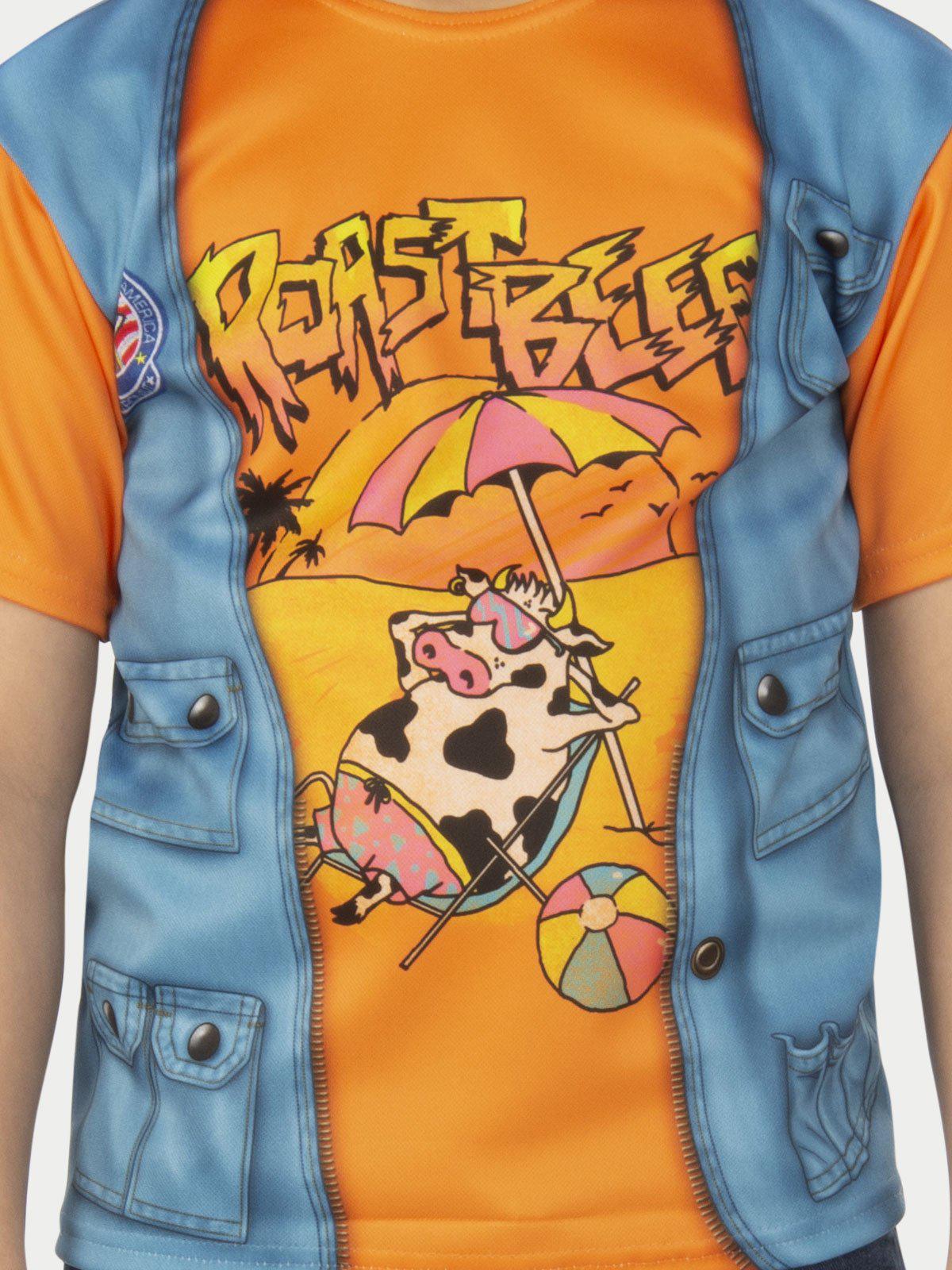 Official Stranger Things Dustin Roast Beef Kids T-Shirt, perfect for young fans at home.