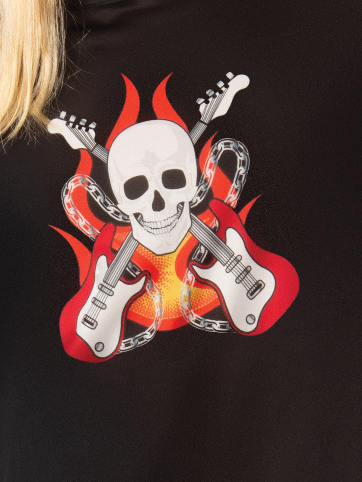 Rock Star Costume Set with Wig for kids, ideal for dress-up play at home.