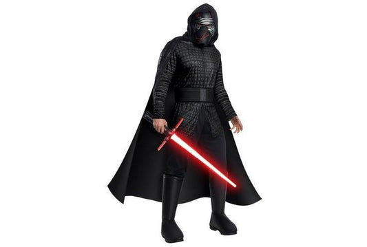 Kylo Ren adult costume inspired by Star Wars Episode 9, perfect for costume parties.