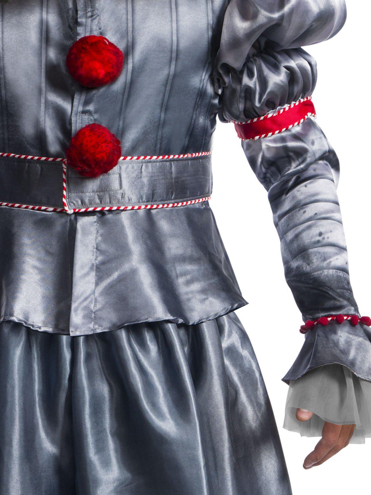Pennywise It Collectible Adult Costume - Official Ch 2 Edition for Halloween Fun.
