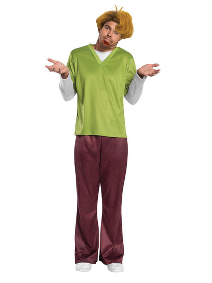 Scooby Doo Shaggy Adult Costume | Official Movie Edition for childrens dress-up at home.