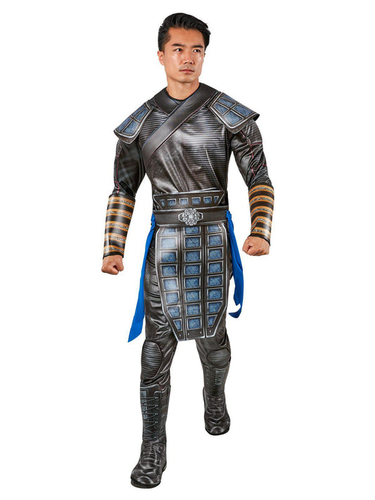 Marvel Wenwu adult deluxe costume with intricate design for movie-inspired playtime at home.