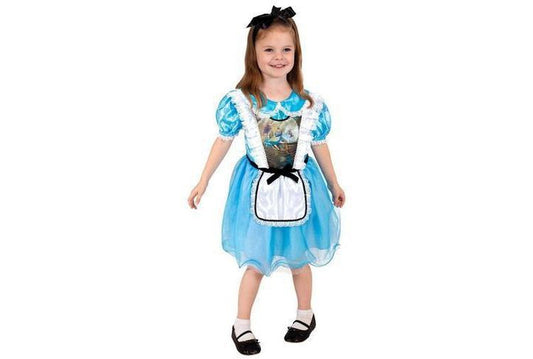 Lenticular Alice in Wonderland costume, ideal for kids imaginative play at home.