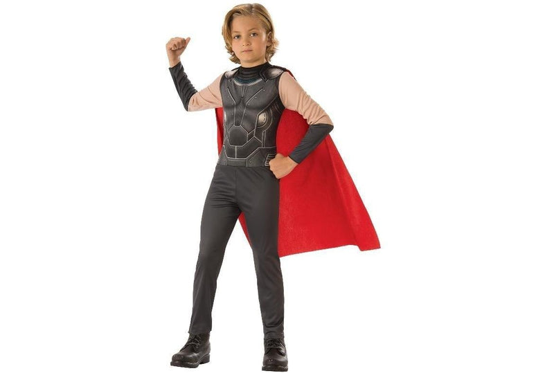 Marvel Thor child costume with cape for imaginative play at home | Officially licensed