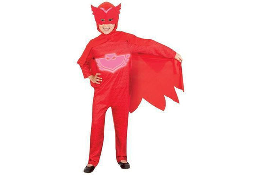 Owlette Glow-in-Dark PJ Masks Costume for Kids | Fun, vibrant outfit for imaginative play.