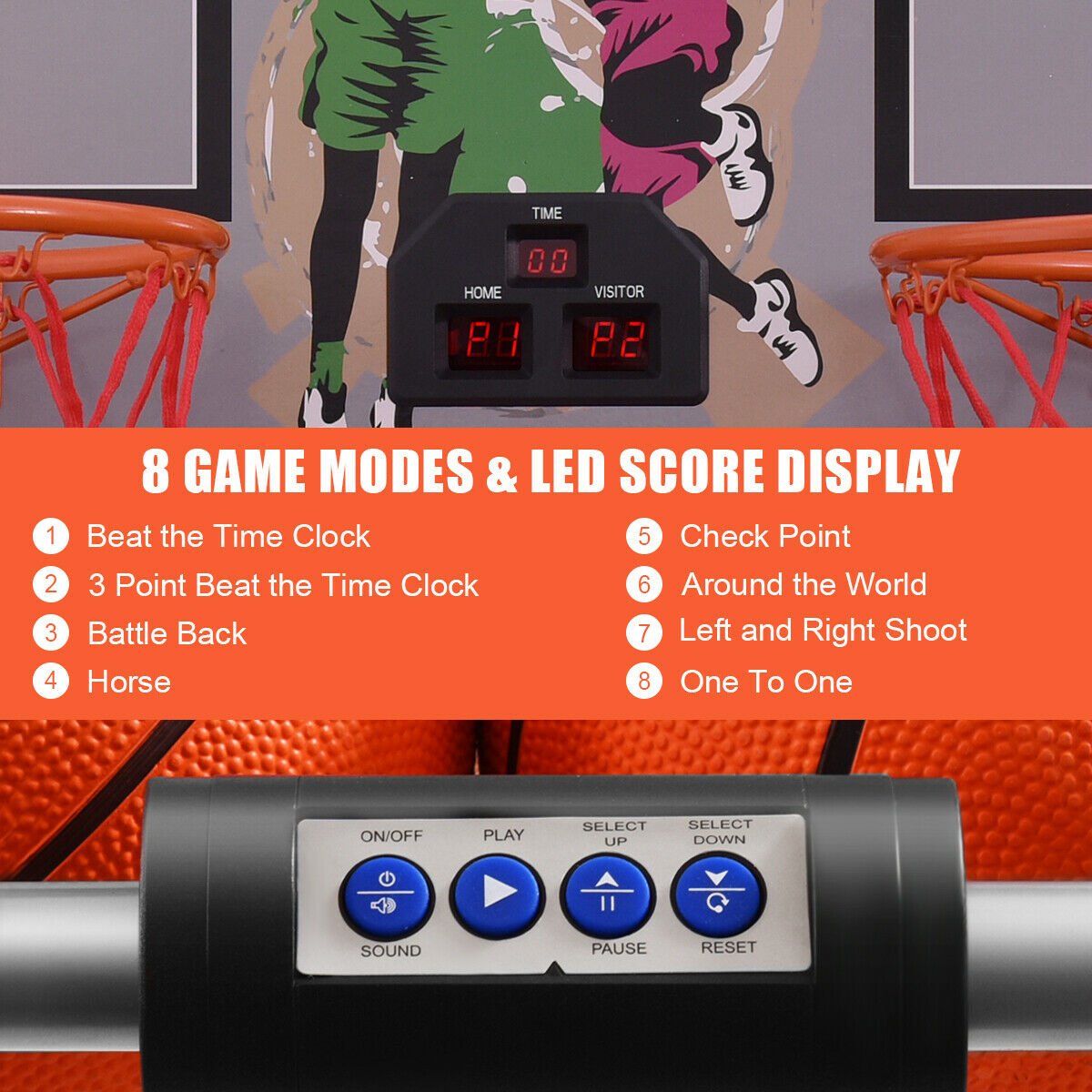 Shop the Electronic Basketball Arcade Game - Endless Entertainment