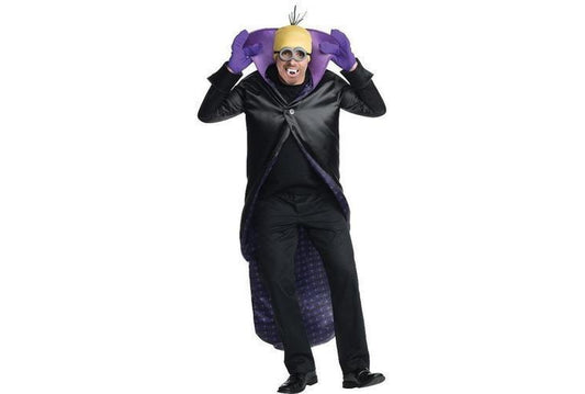 Minion Dracula Costume - Official Despicable Me outfit for spooky Halloween fun at home.