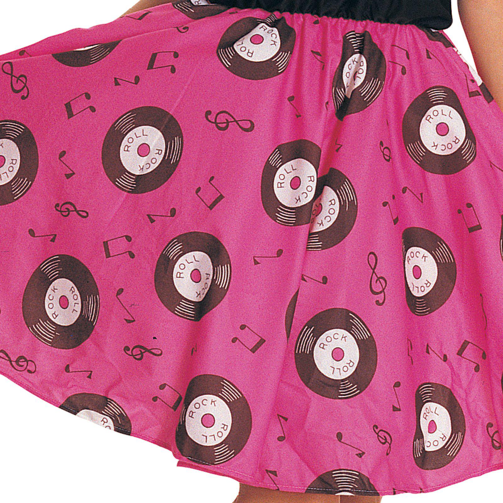 Adults 50s Poodle Dress Costume for nostalgic retro parties, Halloween, and dress-up fun.