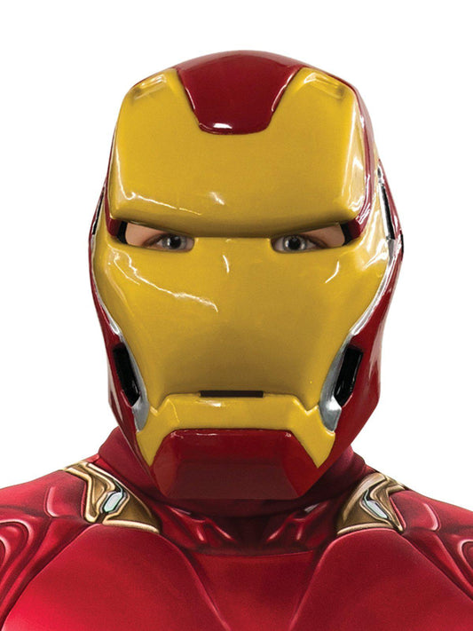 Iron Man Marvel Deluxe Costume with Mask for childrens imaginative play and costume parties.