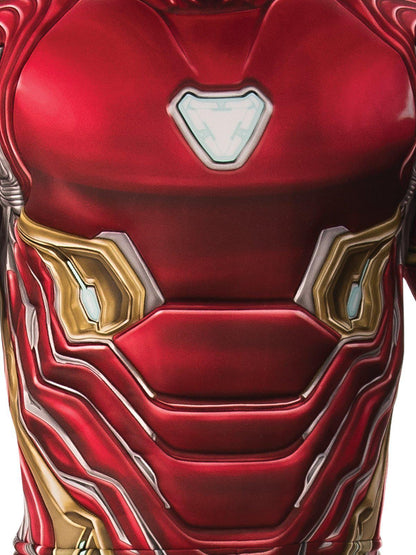 Iron Man Marvel Deluxe Adult Costume with Mask for superhero-themed events and dress-up play.