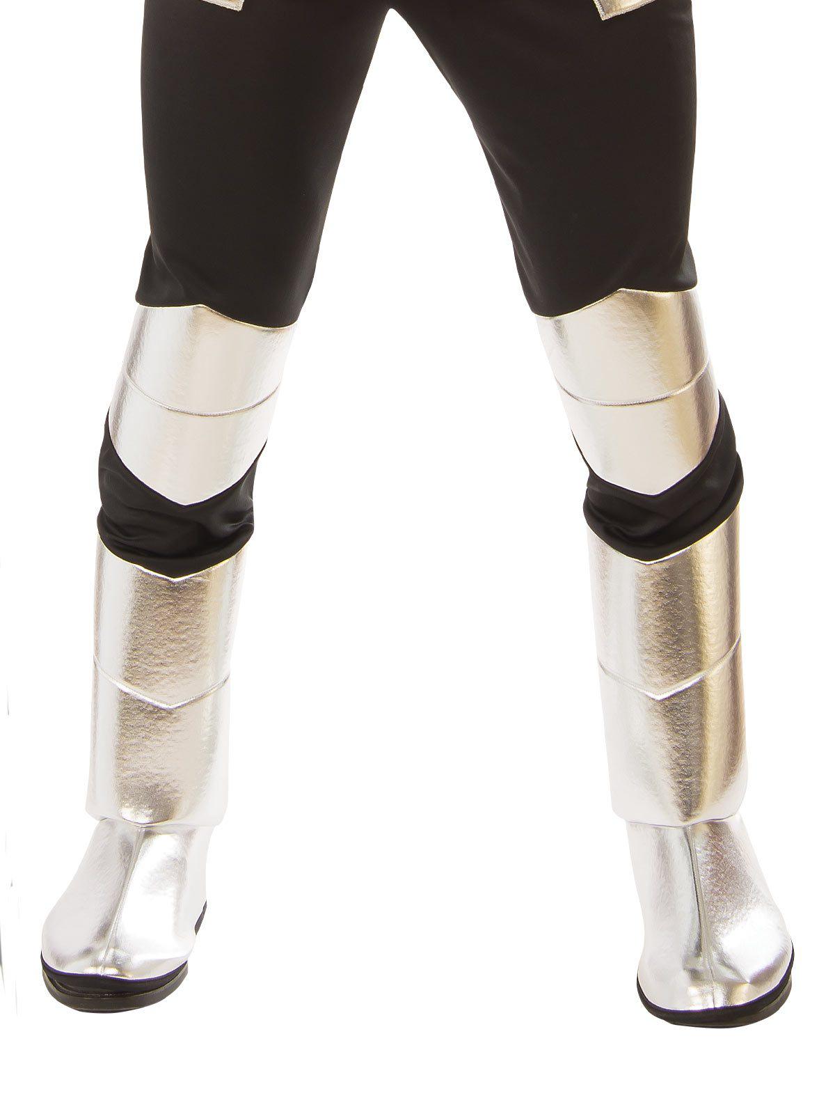 Silver Knight Adult Costume with Official Medieval Armor for kids pretend play and dress-up.