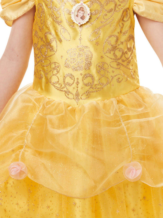 Disney Belle Glitter Princess Costume for Kids | Sparkling dress perfect for imaginative play at home.