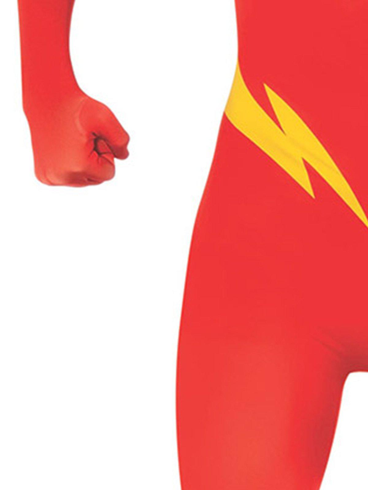 The Flash DC Comics Second Skin Costume for Adults, ideal for kids superhero play