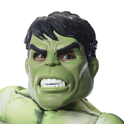 Hulk Kids Deluxe Costume | Official Marvel superhero outfit for energetic play at home.