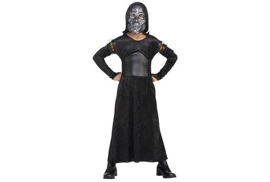 Kids Bellatrix Death Eater Harry Potter costume for imaginative home play and Halloween