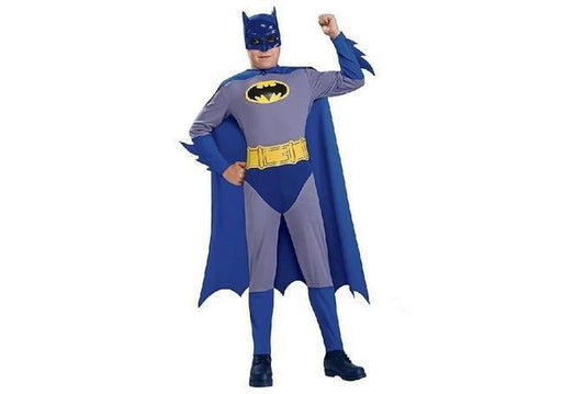 Brighten Halloween with Batman costume set for children at home play and parties.