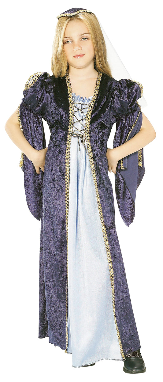 Juliet Renaissance costume for kids, perfect for dress-up and imaginative play at home.