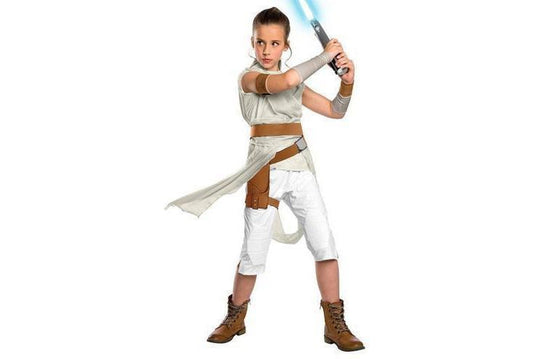 Rey Deluxe Star Wars Costume for Kids | Officially Licensed, perfect for imaginative play at home.