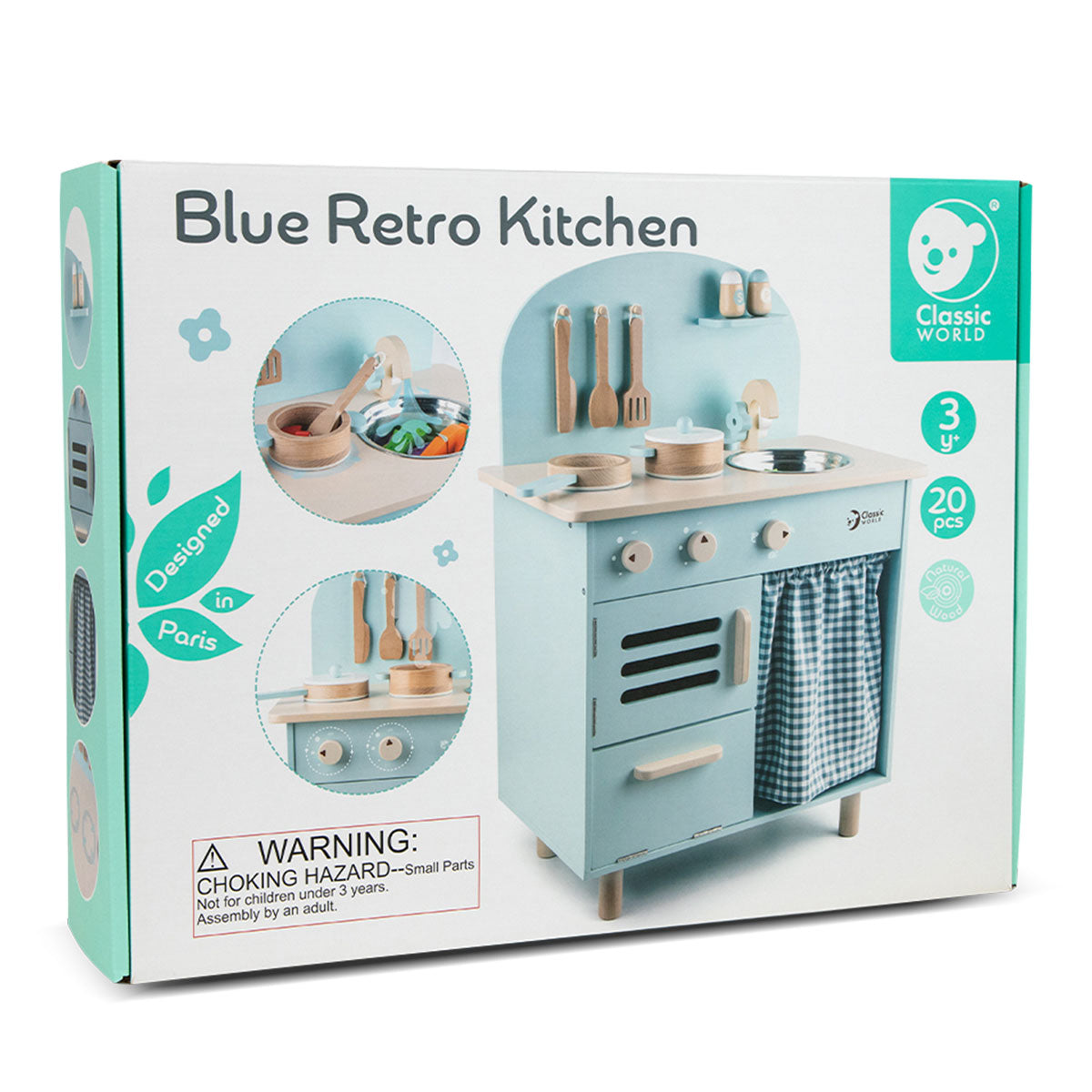 Classic World Blue Retro Kitchen