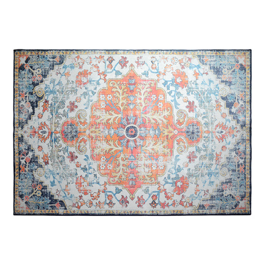 Colorful, Persian-inspired 160x230cm rug ideal for kids rooms, adding warmth and style.