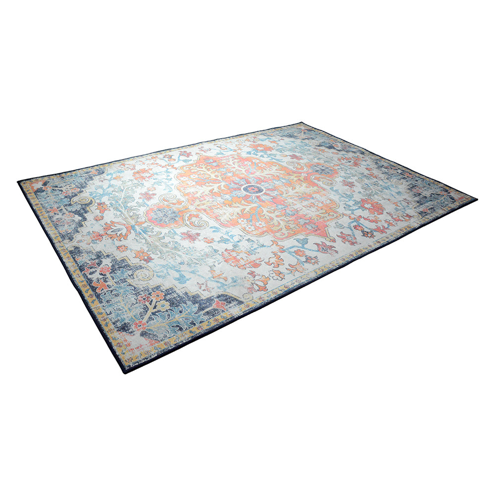 Colorful Persian-style rug for kids room, 160x230cm, adds softness and fun to decor.