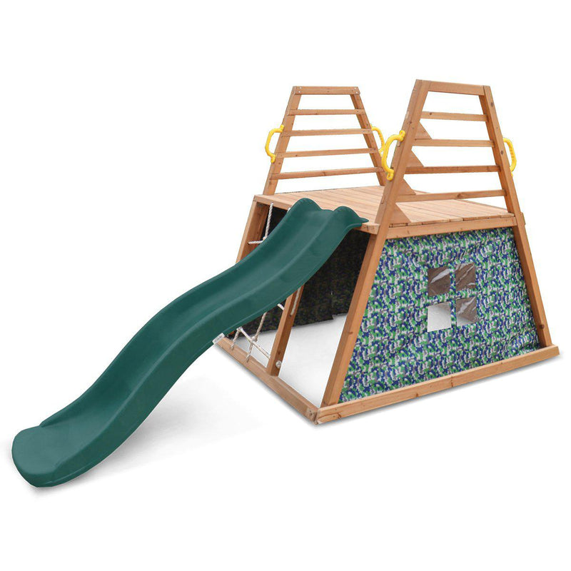 Cooper Climbing Frame with 1.8m Slide: Active Outdoor Fun