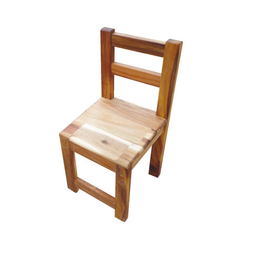 Acacia Rectangular Table & 2 Standard Chairs