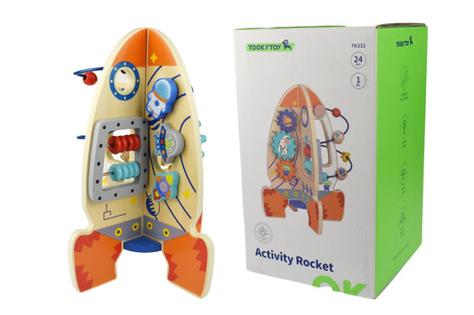 Activity Rocket | Portable interactive learning toy for kids. Engaging, educational entertainment at home.