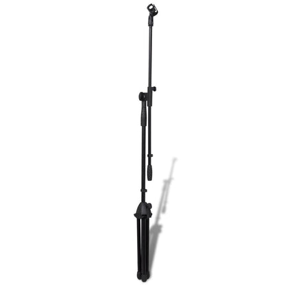 Kids adjustable, foldable microphone stand with holder, made of durable steel for quality singing.