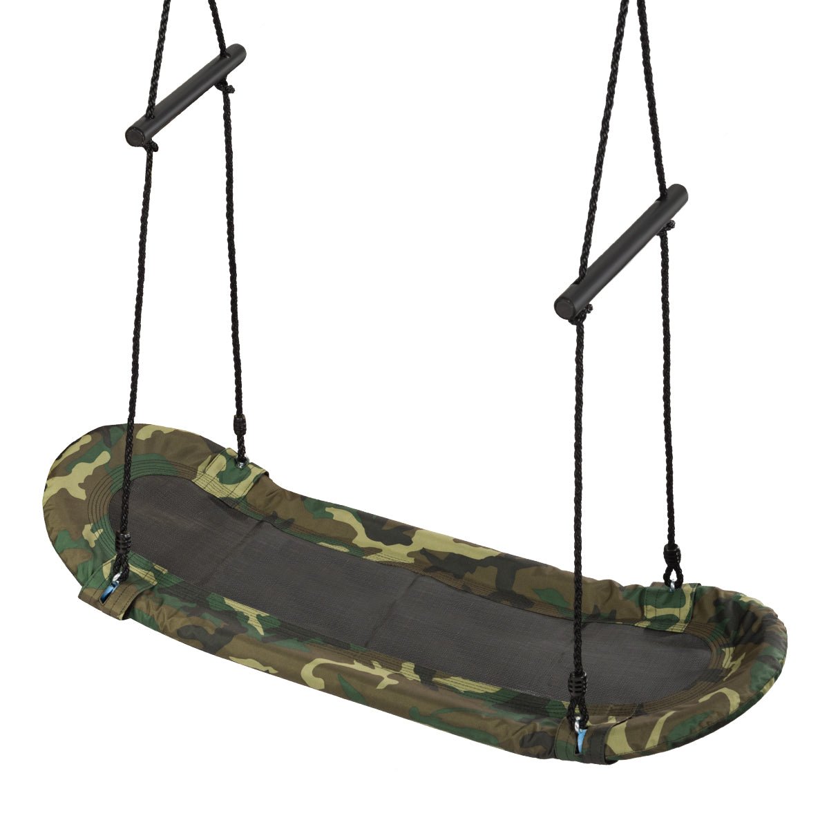 Adjustable Height Platform Swing: Soft Handles for Fun and Comfort