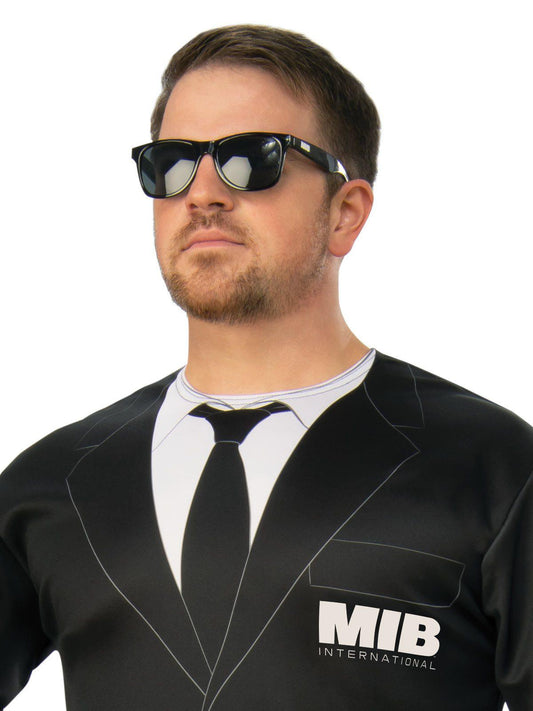 Men in Black Agent H costume top featuring sunglasses | perfect for childrens imaginative play.
