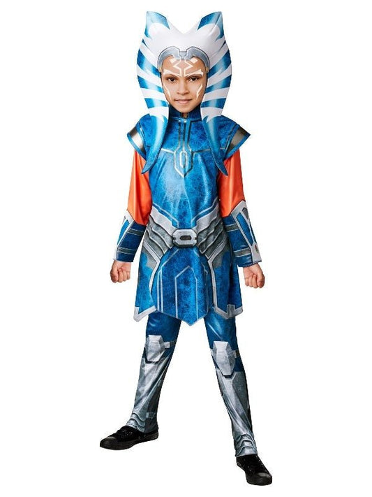 Star Wars Ahsoka Tano Deluxe Costume for Kids, perfect for imaginative play at home.