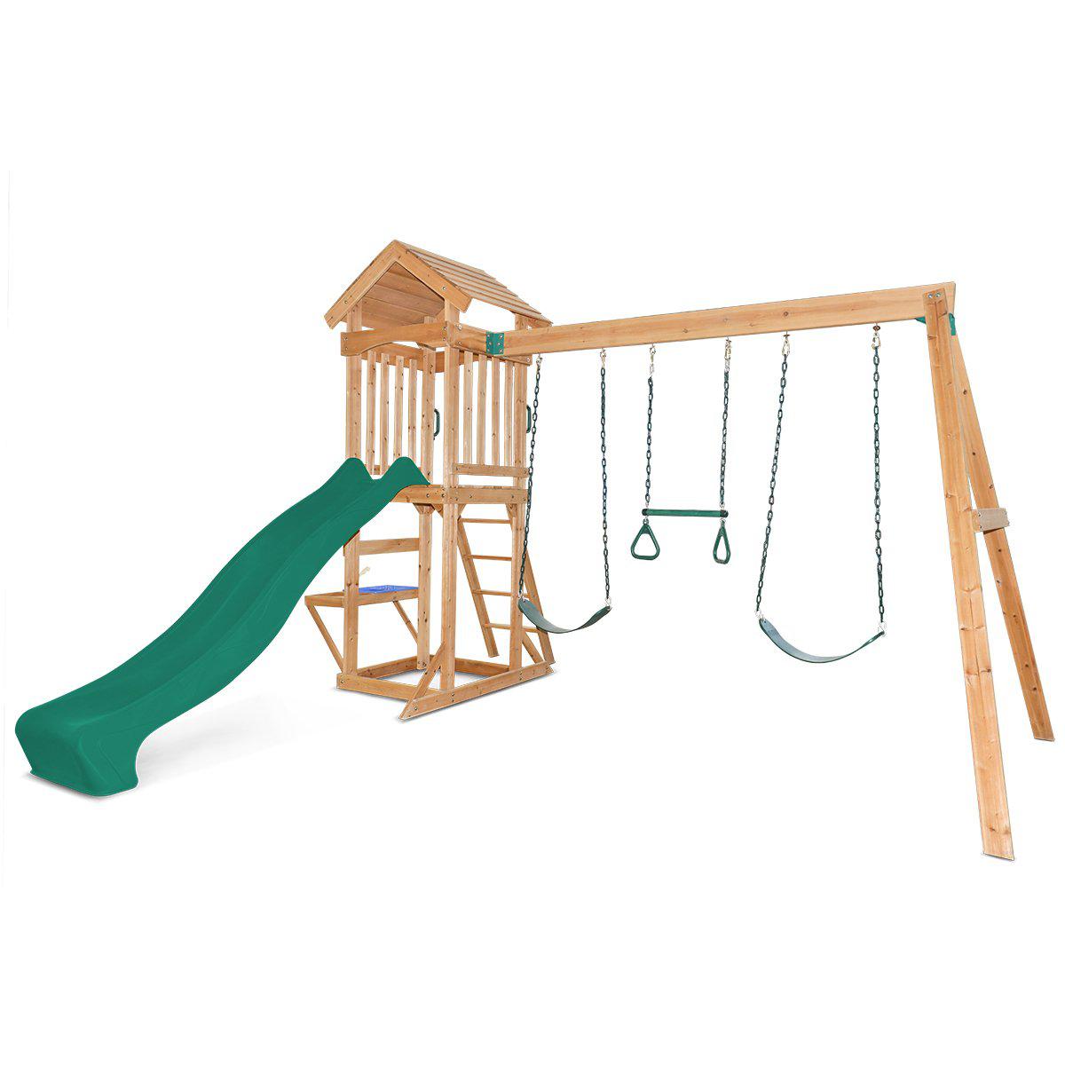 Albert Park Swing Set with Slide: Active Play and Joy for Kids