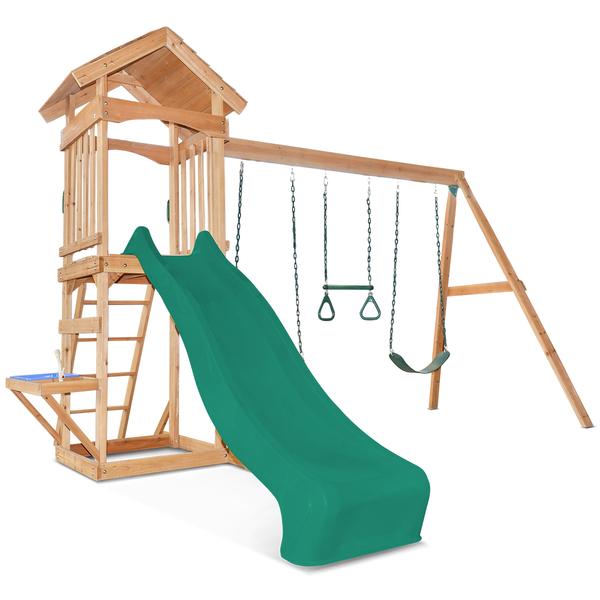 Shop Albert Park Swing Set with Slide: Outdoor Fun for Kids